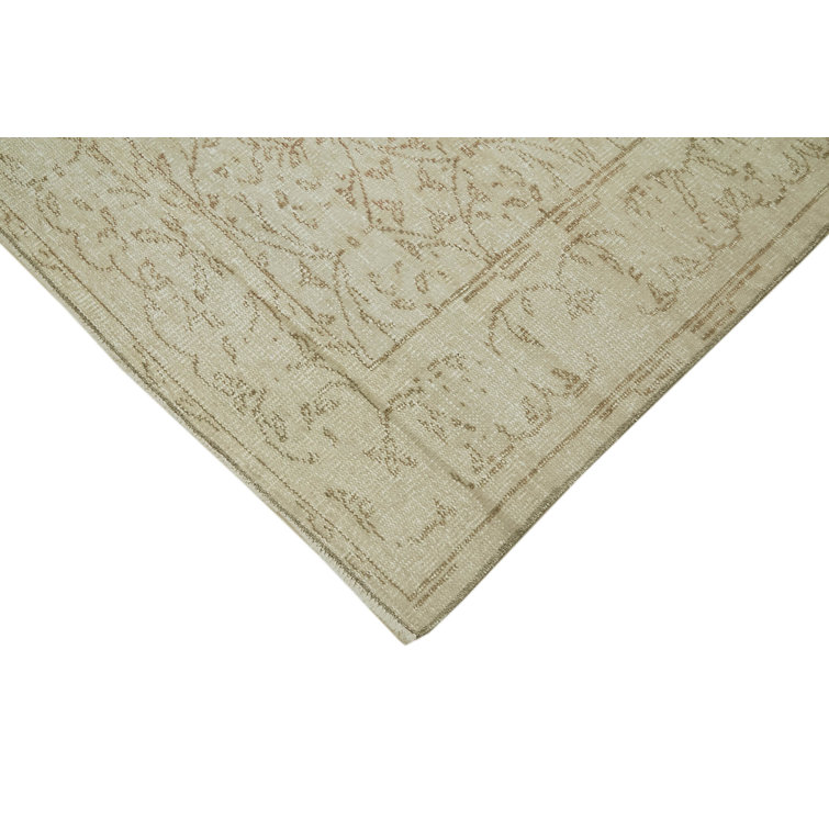 Rug N Carpet Vintage Cotton Beige Rug Wayfair Canada